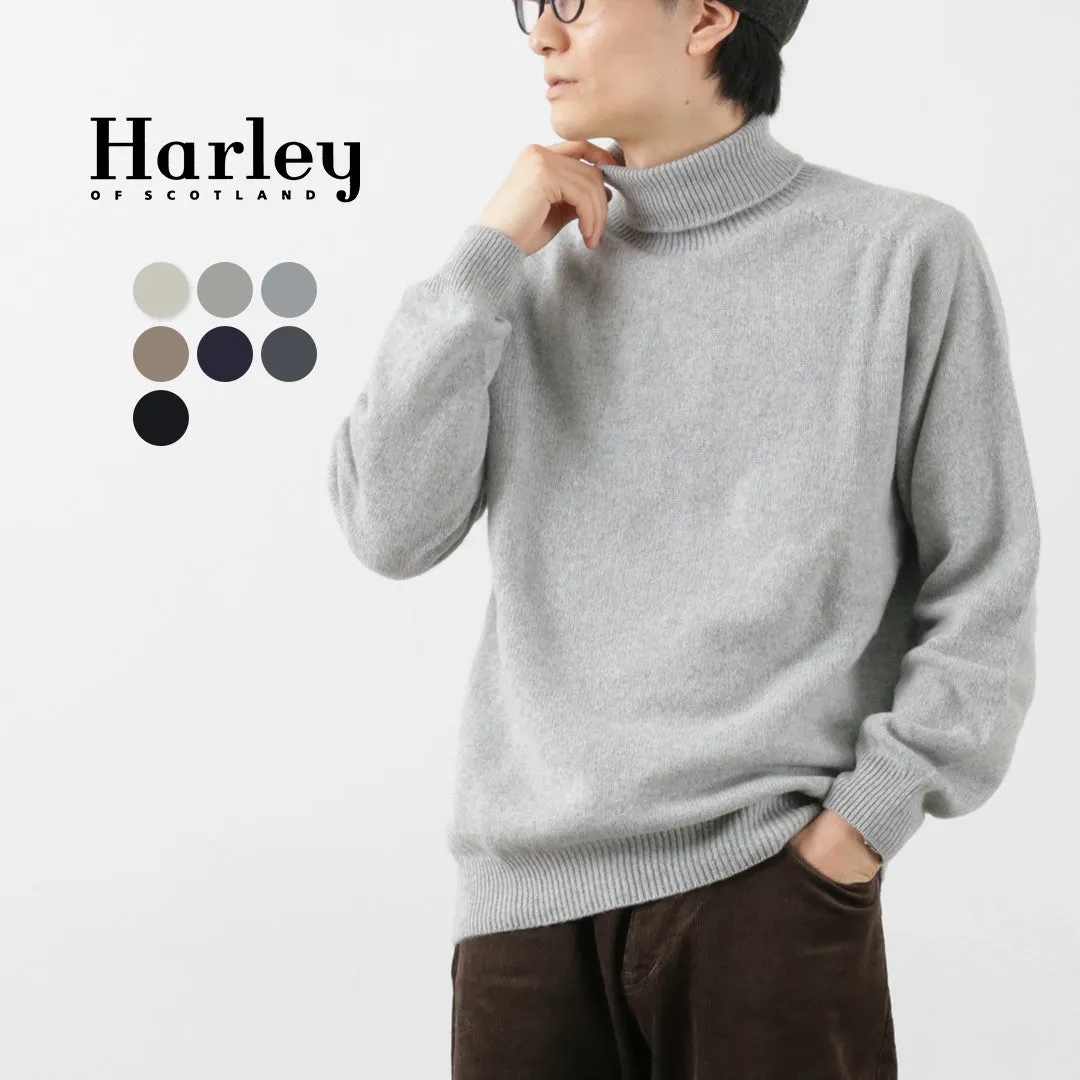 HARLEY OF SCOTLAND / Turtleneck Knit