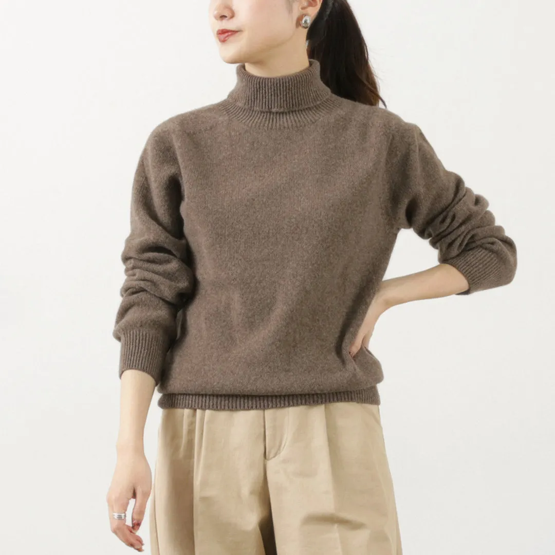 HARLEY OF SCOTLAND / Turtleneck Knit