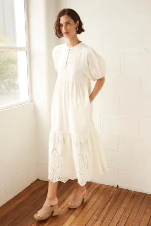 Helm Dress - White