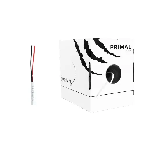 Ice Cable PR/16-2/BOX/WHT/500 Primal 16-2 Cable - 500ft Box (White)