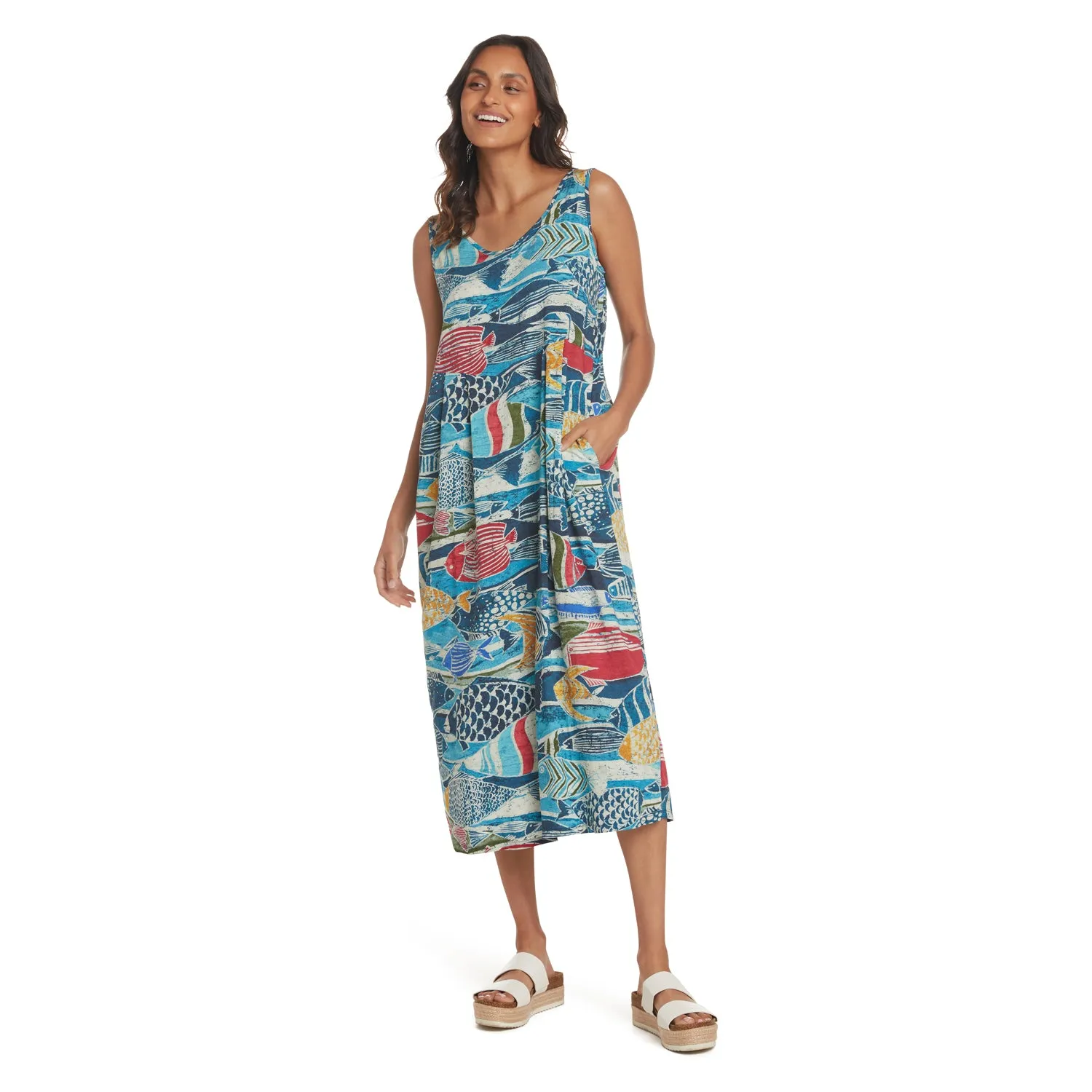 Janice Dress - Rainbow Runner