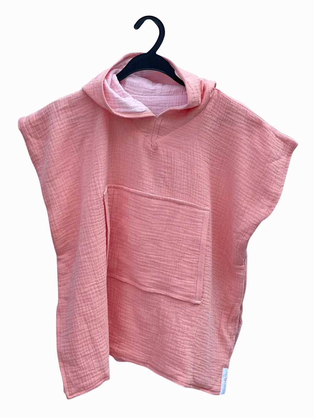 Kids Beach Poncho Swim Towel - Pink