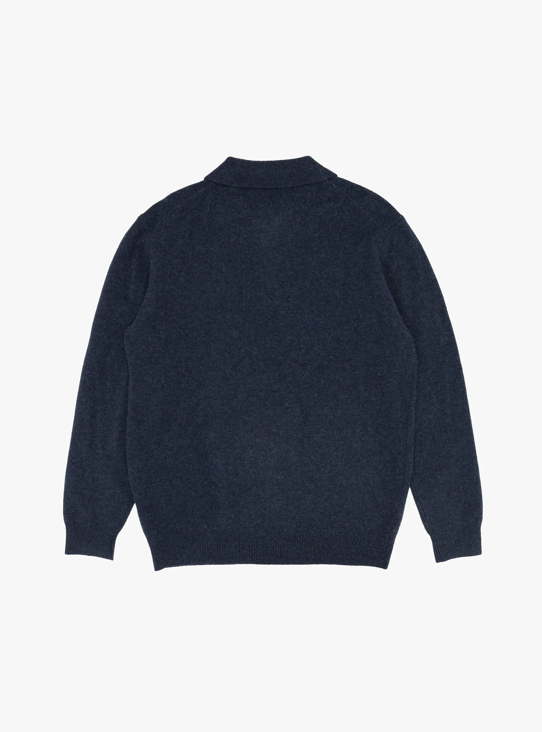 Knit Polo 9G Navy