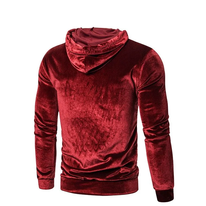 Leo Velour Hoodie