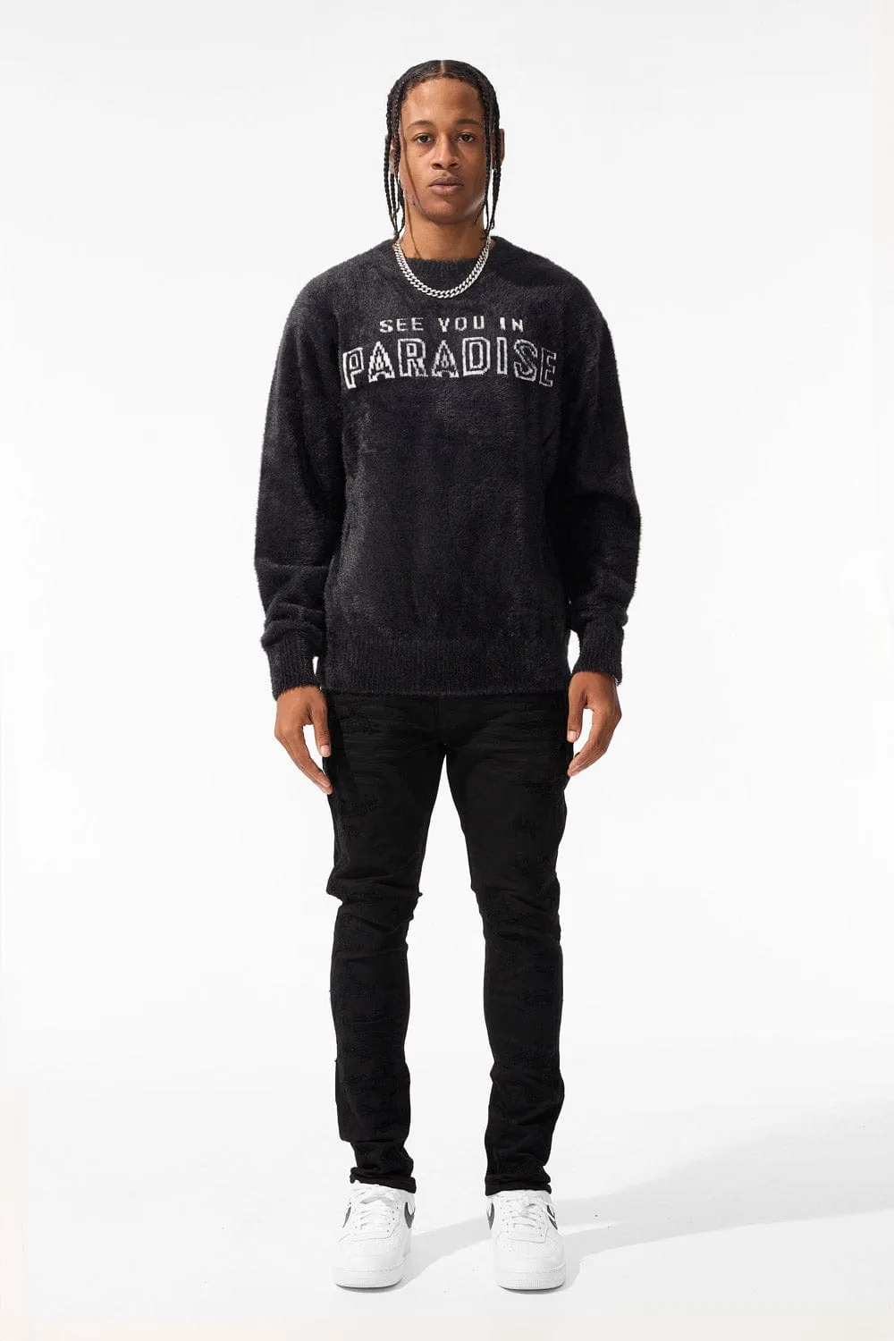 Lexington Crewneck Sweater (Black)