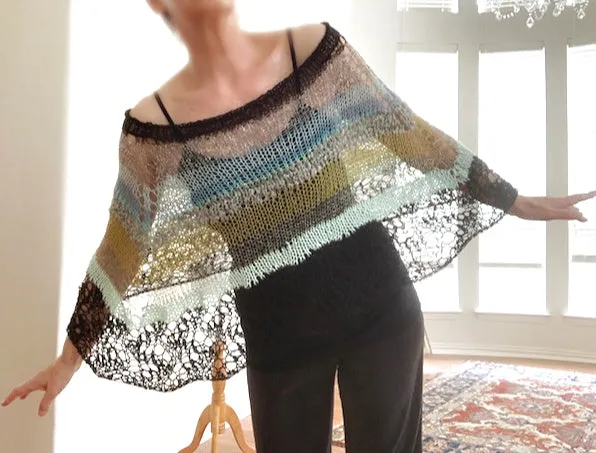 Limelight poncho pattern