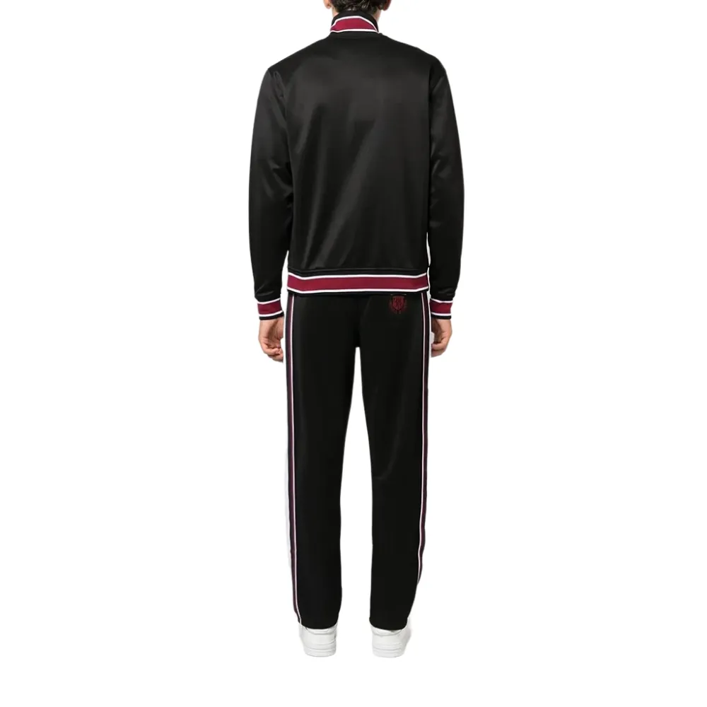 Logo-Patch Side-Stripe Tracksuit