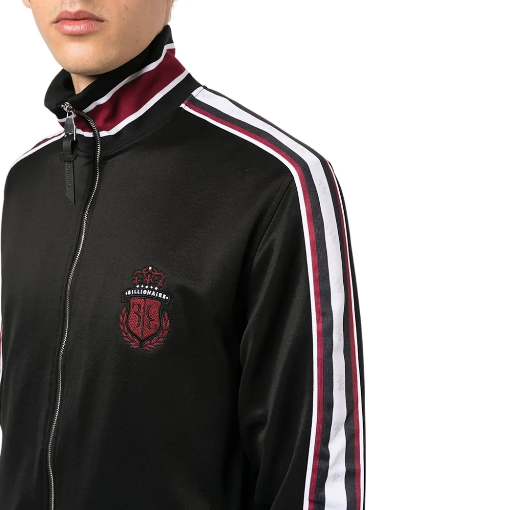 Logo-Patch Side-Stripe Tracksuit