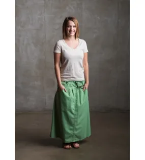 Macabi Slim Skirt - Fair Green