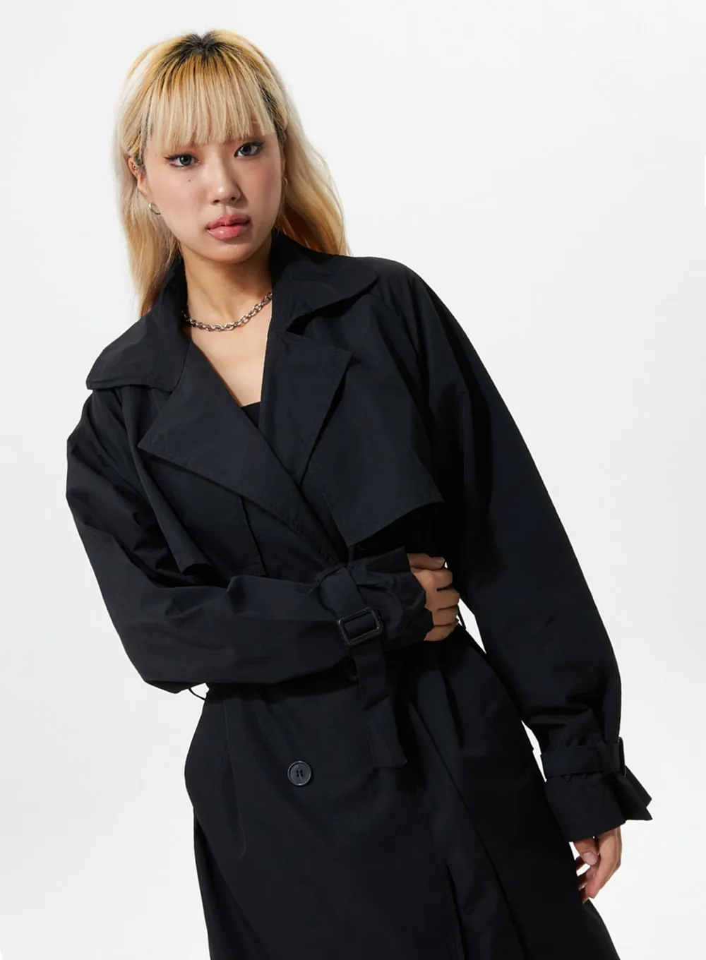 Maxi Trench Coat IS319