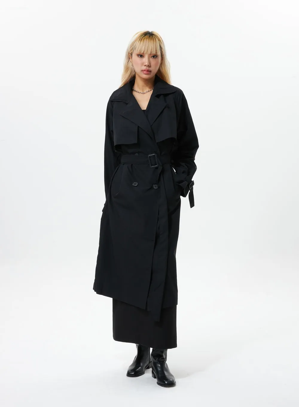 Maxi Trench Coat IS319