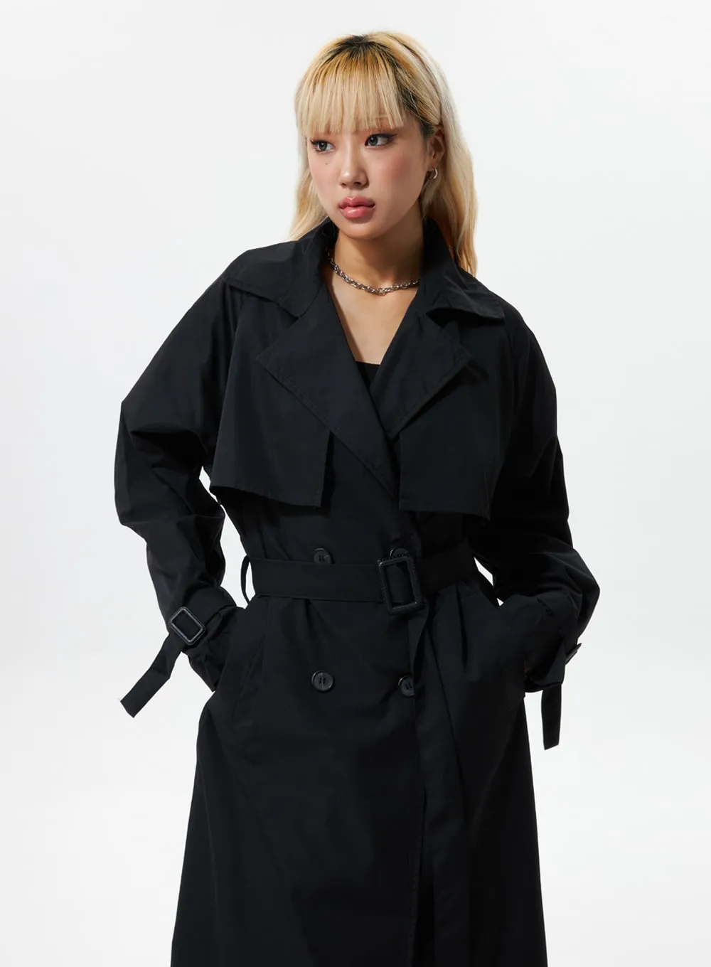 Maxi Trench Coat IS319