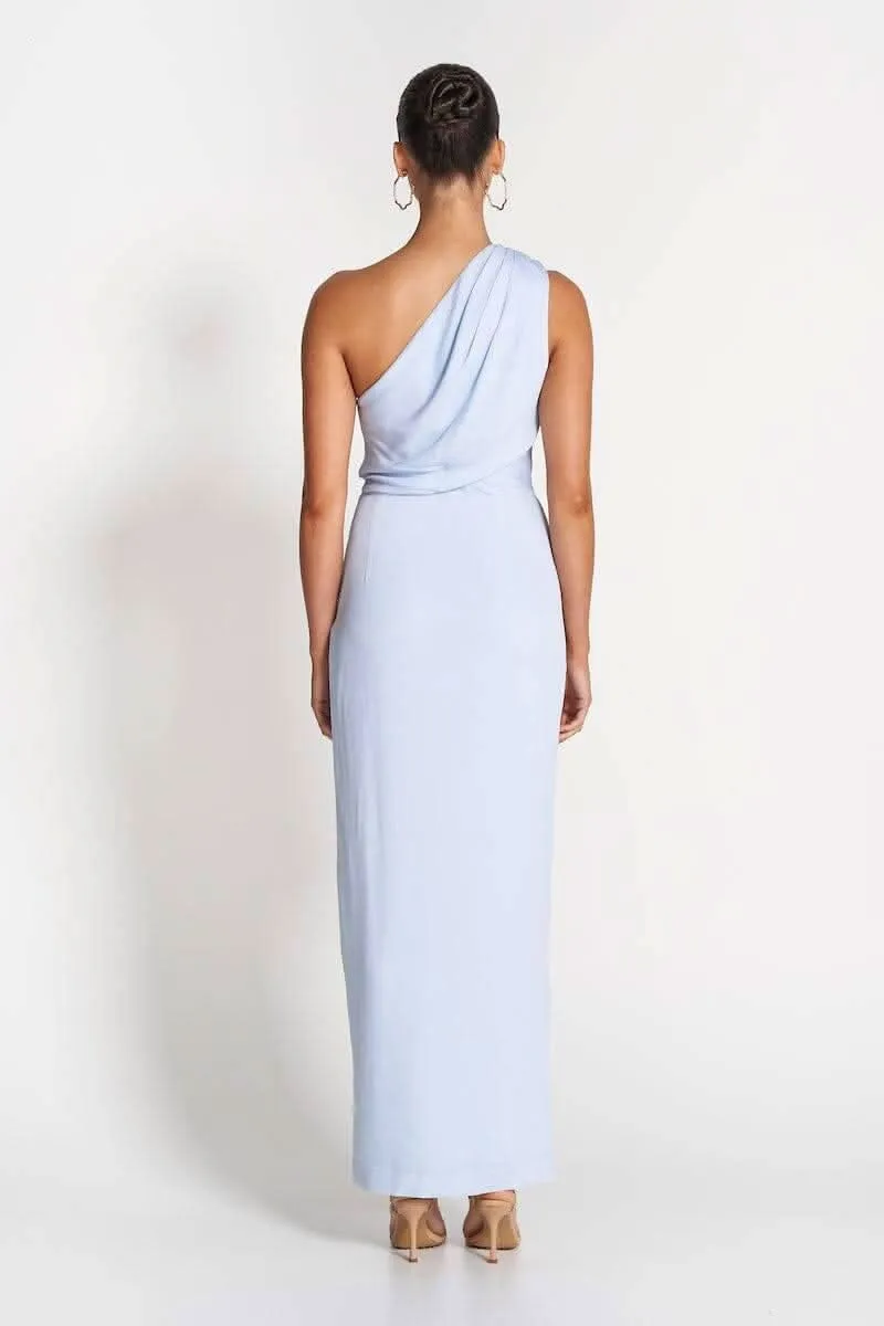 May Draped One Shoulder Gown