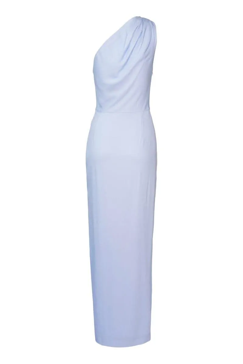 May Draped One Shoulder Gown