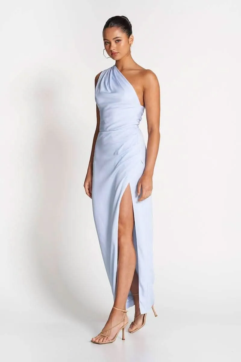 May Draped One Shoulder Gown