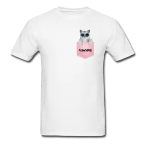 Meowsome Pocket Cat Men's Funny T-Shirt