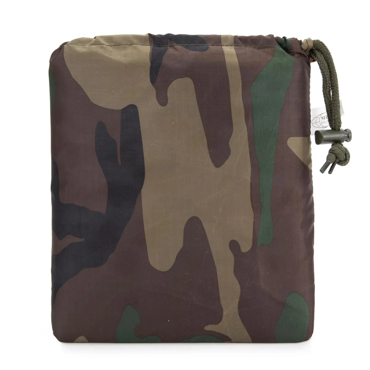 MFH Waterproof Ripstop Poncho Woodland Camo