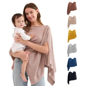 Momcozy Nursing Cover - Soft, Breathable, Multi-Use Privacy Poncho