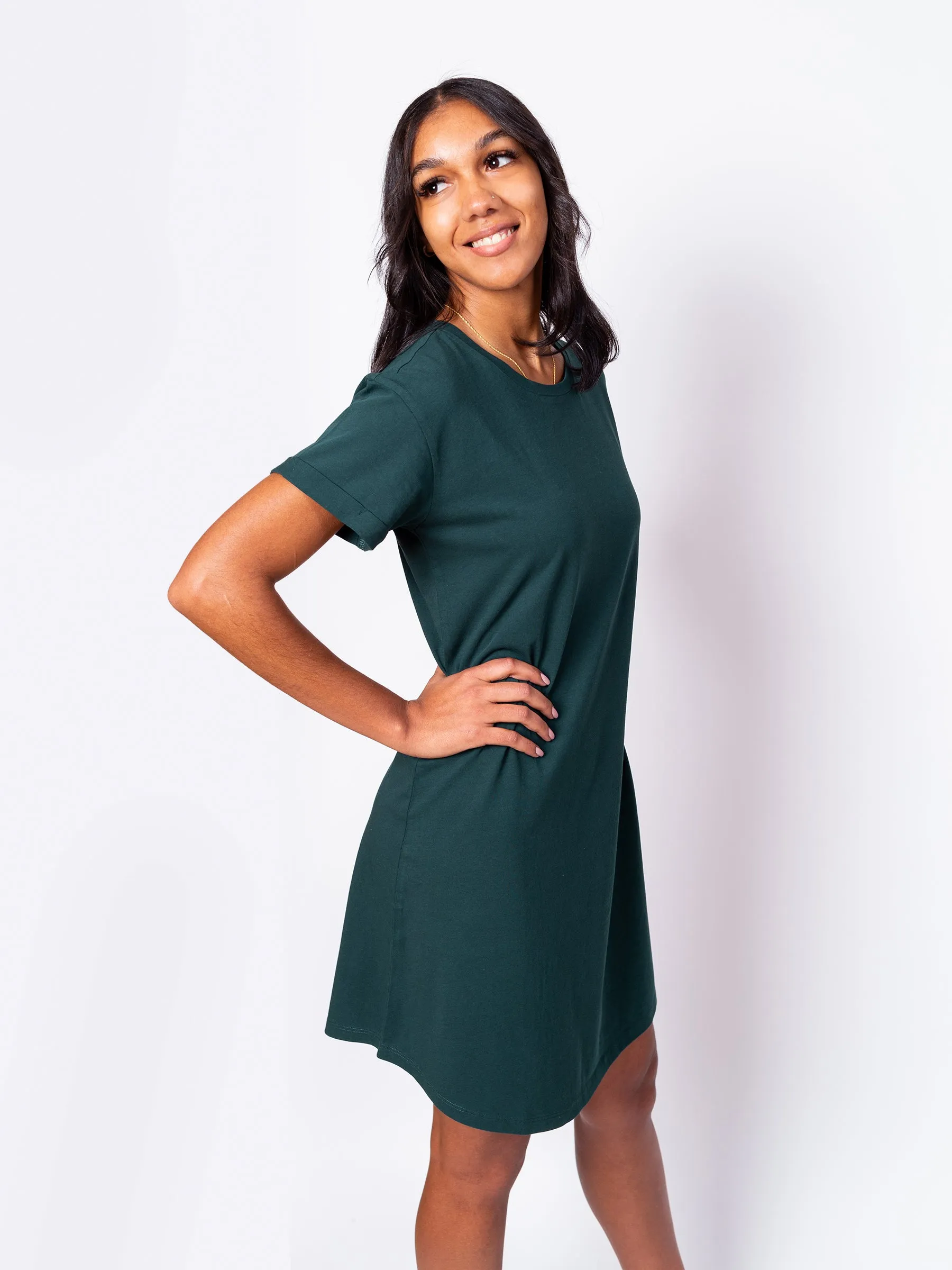 Monstera T-Shirt Dress