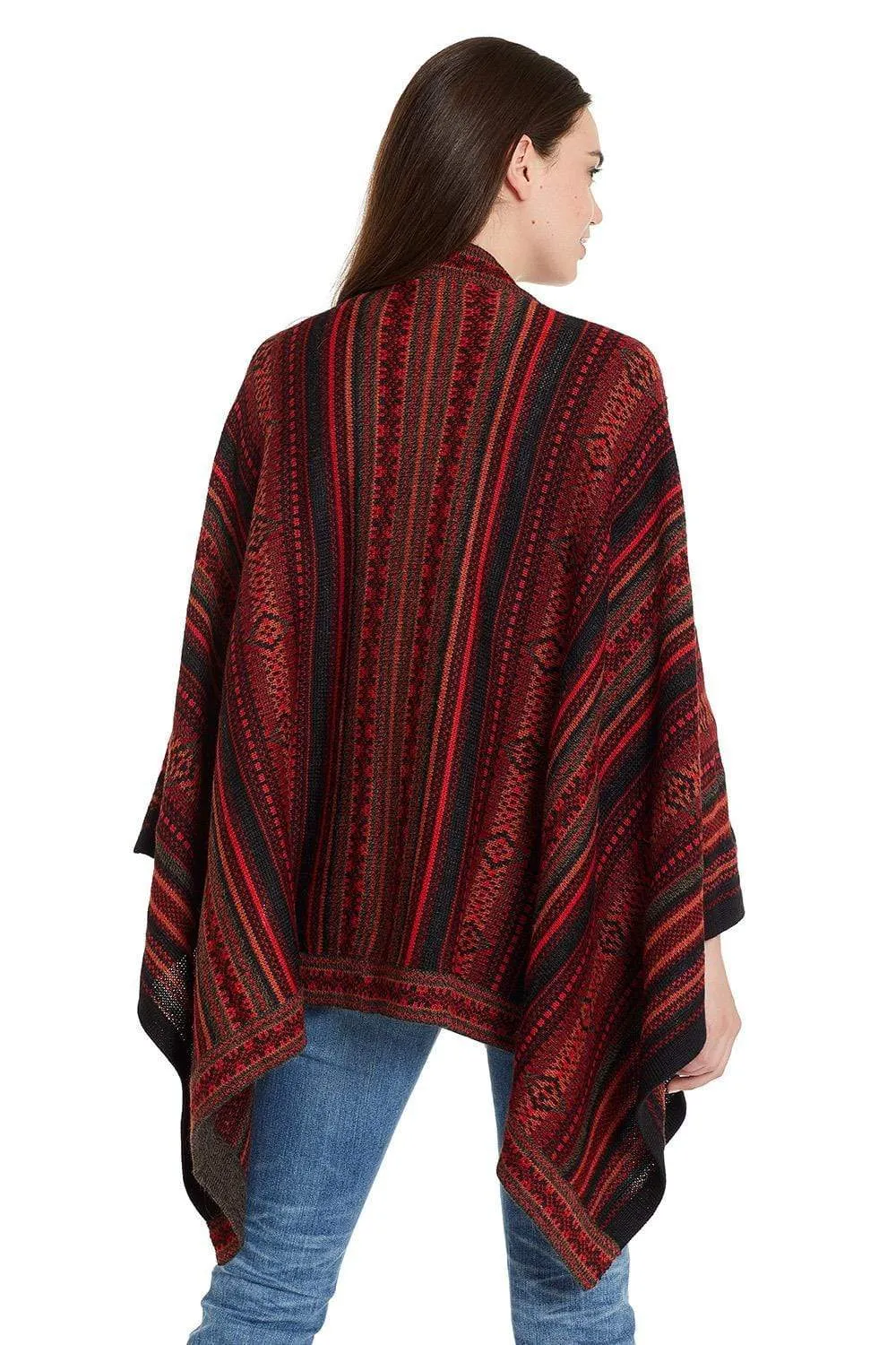 Montreal Alpaca Poncho - Women's Ruana Wrap