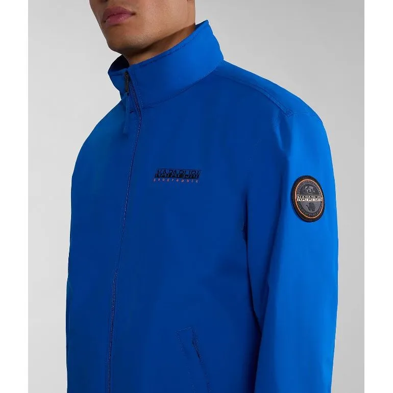 Napapijri Mens Jacket Agard 4 Blue Lapis