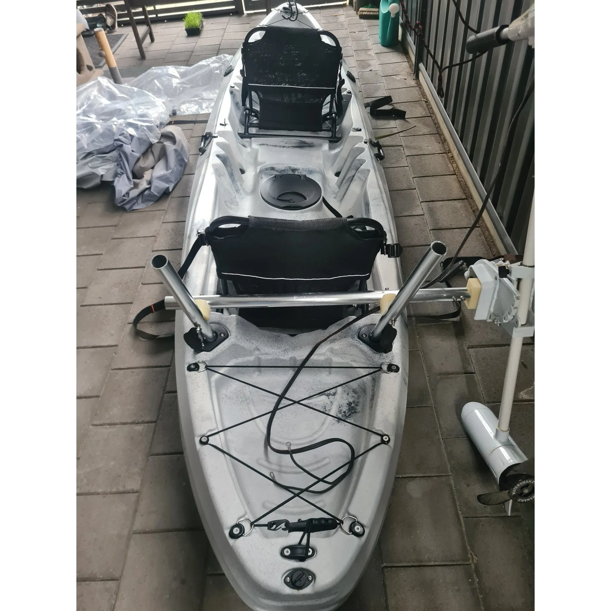 Nereus Pro - 3.7m Sit On Top Tandem Fishing Kayak