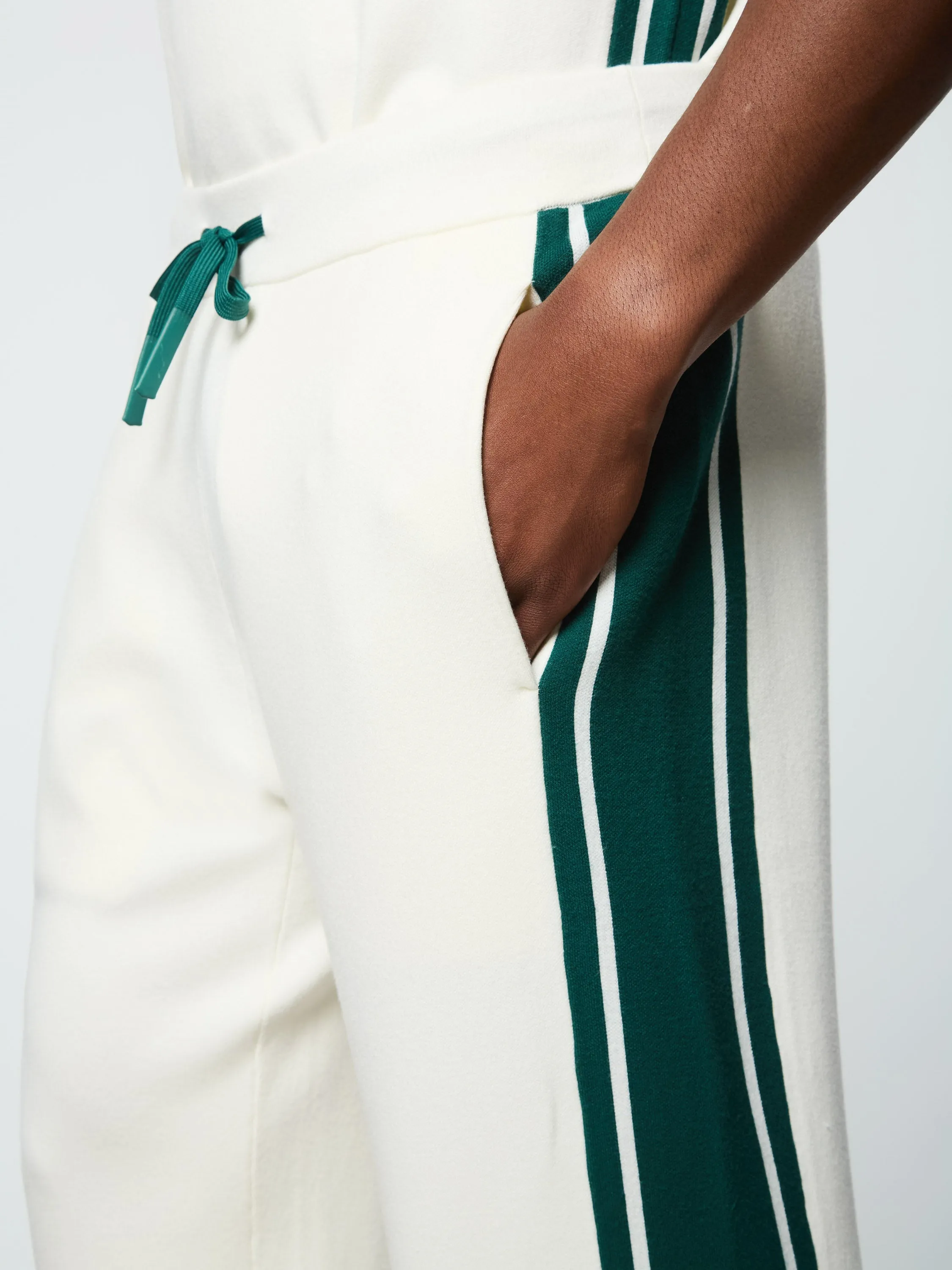 Palla Track Pant- Gardenia