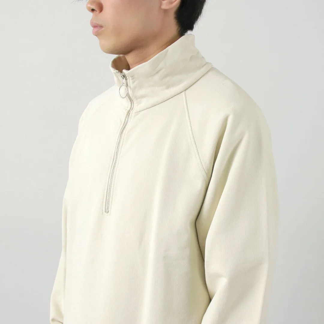 PARAGES / Battle Half Zip Sweatshirt