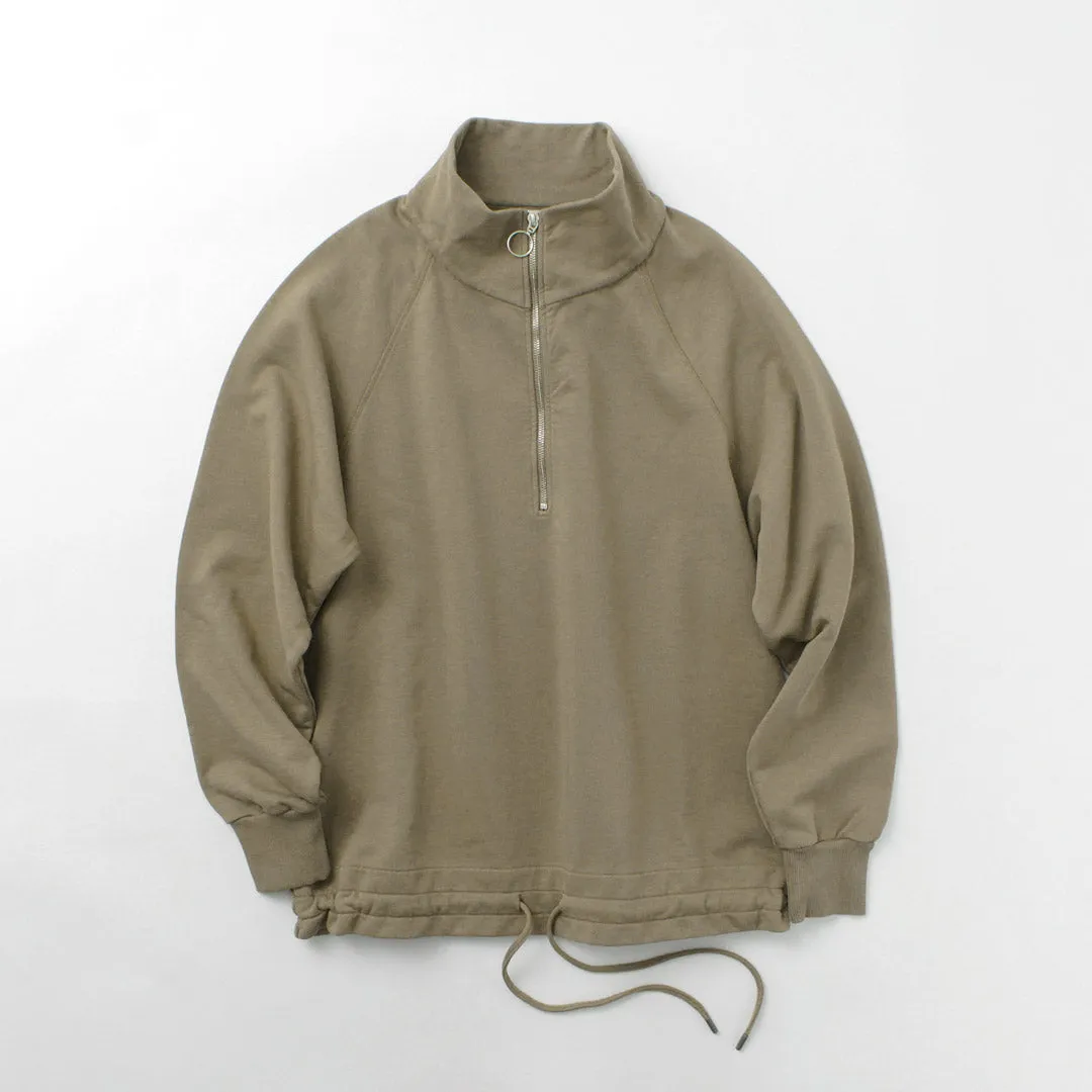 PARAGES / Battle Half Zip Sweatshirt