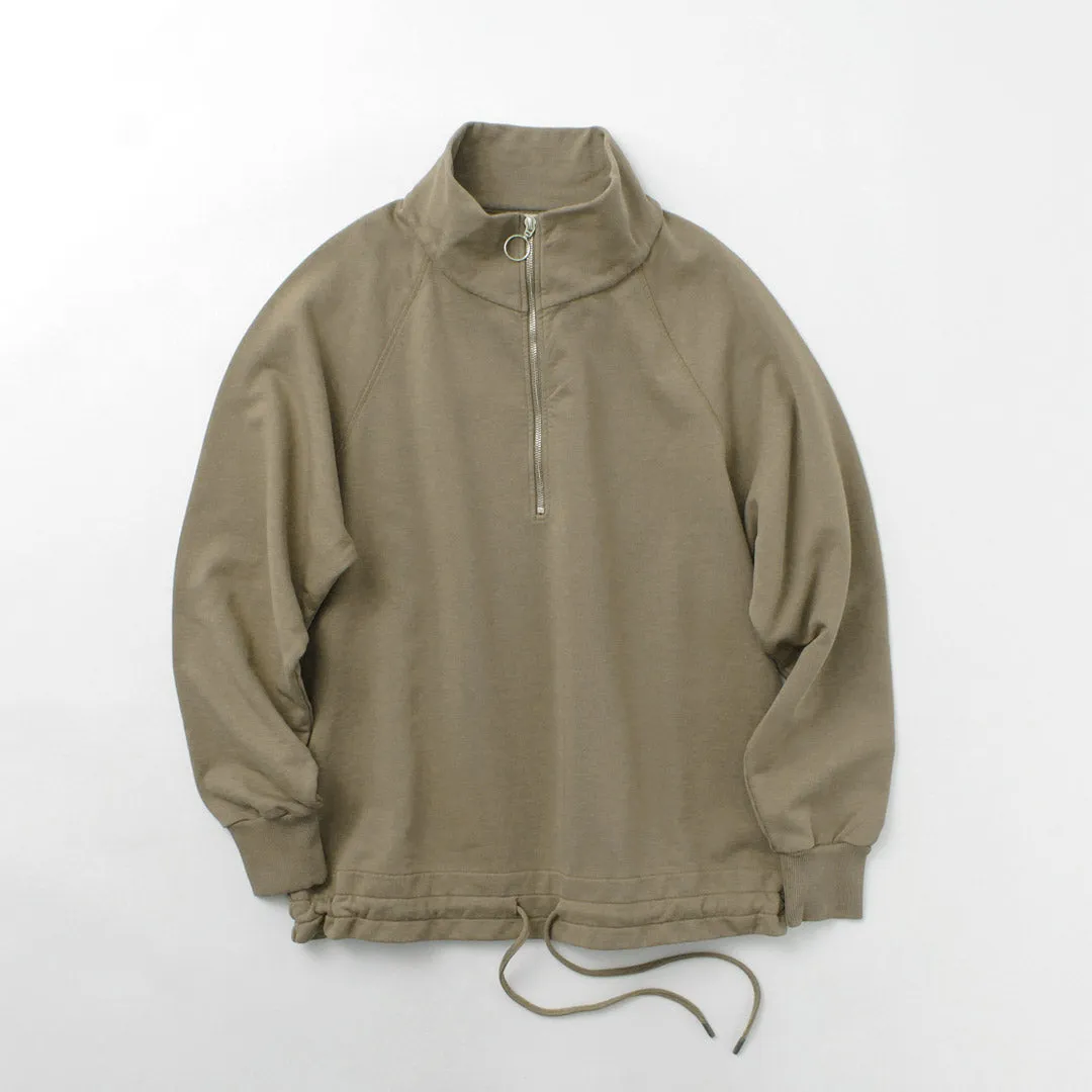 PARAGES / Battle Half Zip Sweatshirt