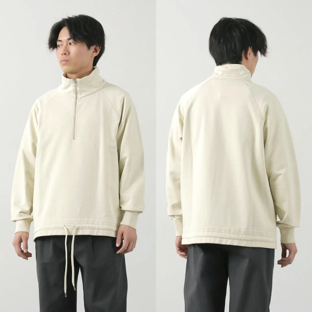 PARAGES / Battle Half Zip Sweatshirt