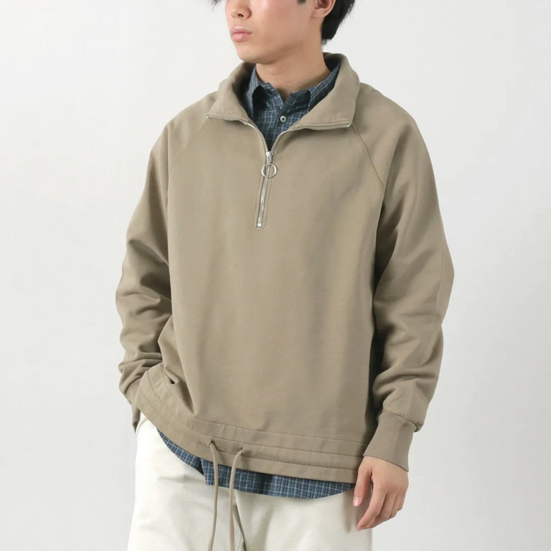 PARAGES / Battle Half Zip Sweatshirt