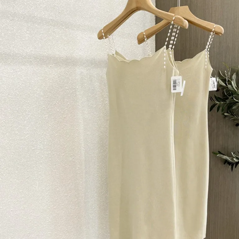 Pearl Strap Dress