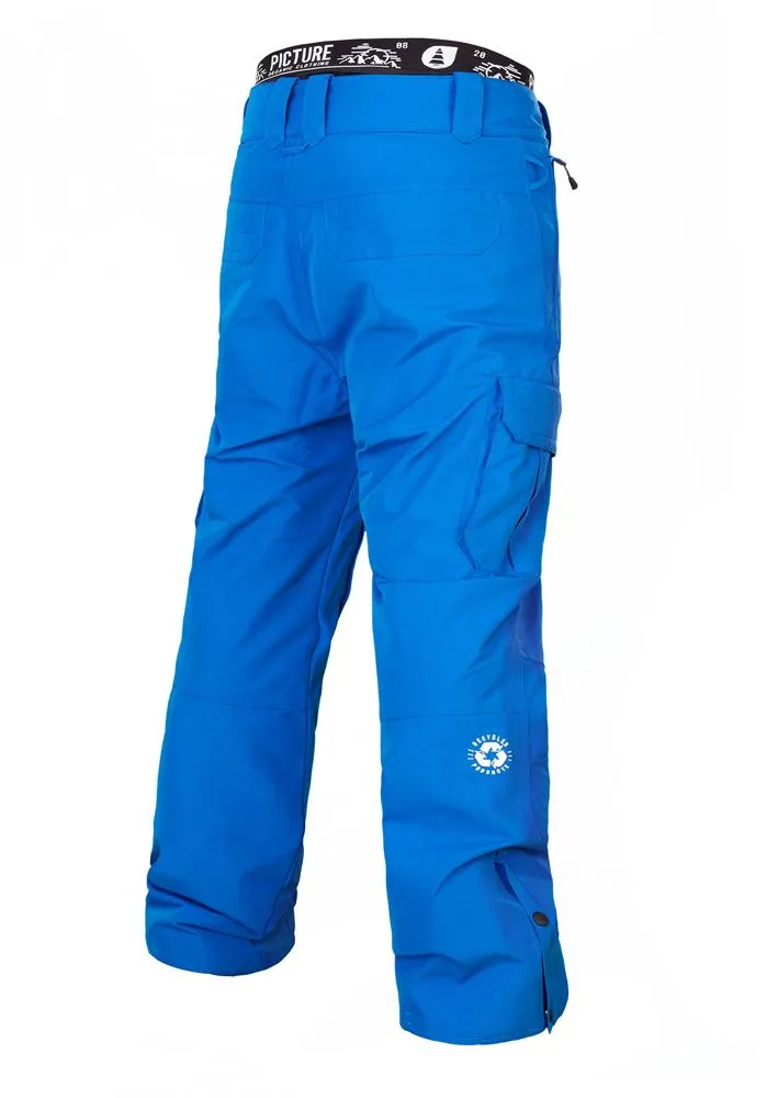 Picture Panel Pants Picture Blue