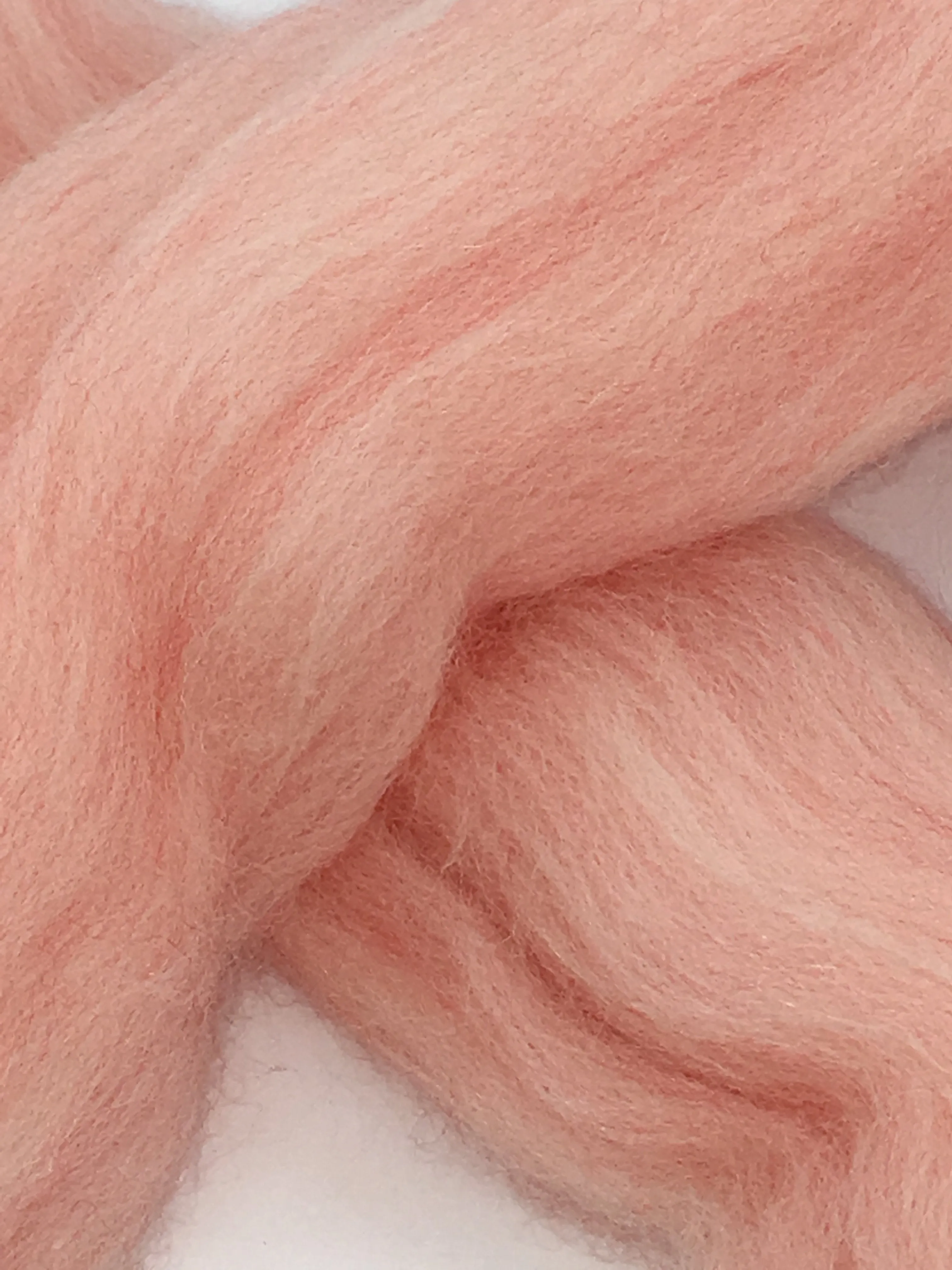 Pink Sands Merino Wool Top Roving