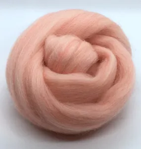 Pink Sands Merino Wool Top Roving