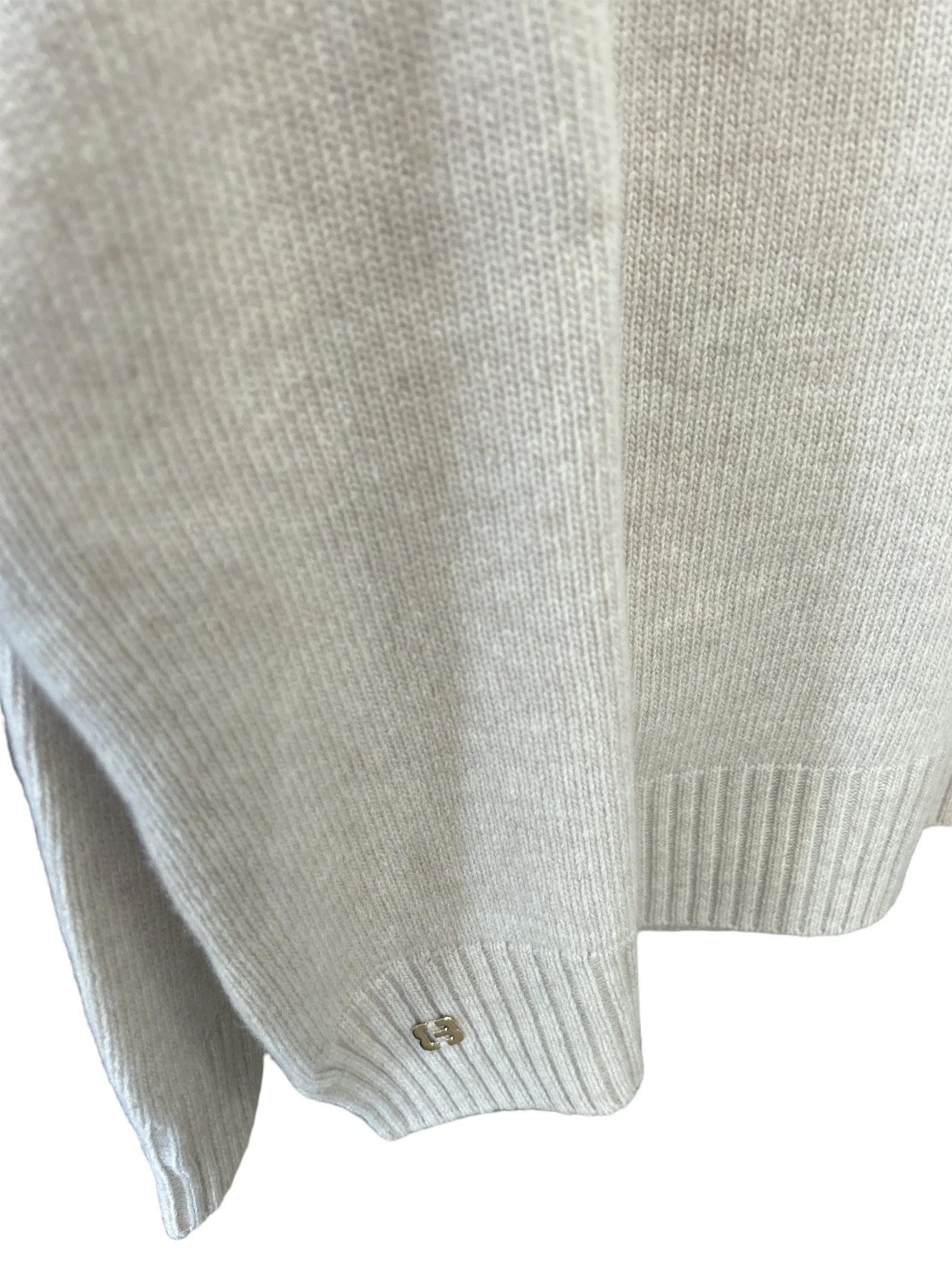 Pisa Turtleneck Sweater Cream Wool & Cashmere