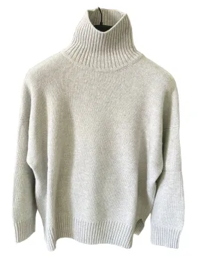 Pisa Turtleneck Sweater Perla Wool & Cashmere