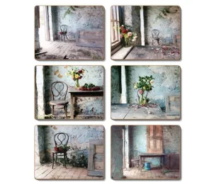 Placemats Blue Room 36.5x27.5 cm Set of 6