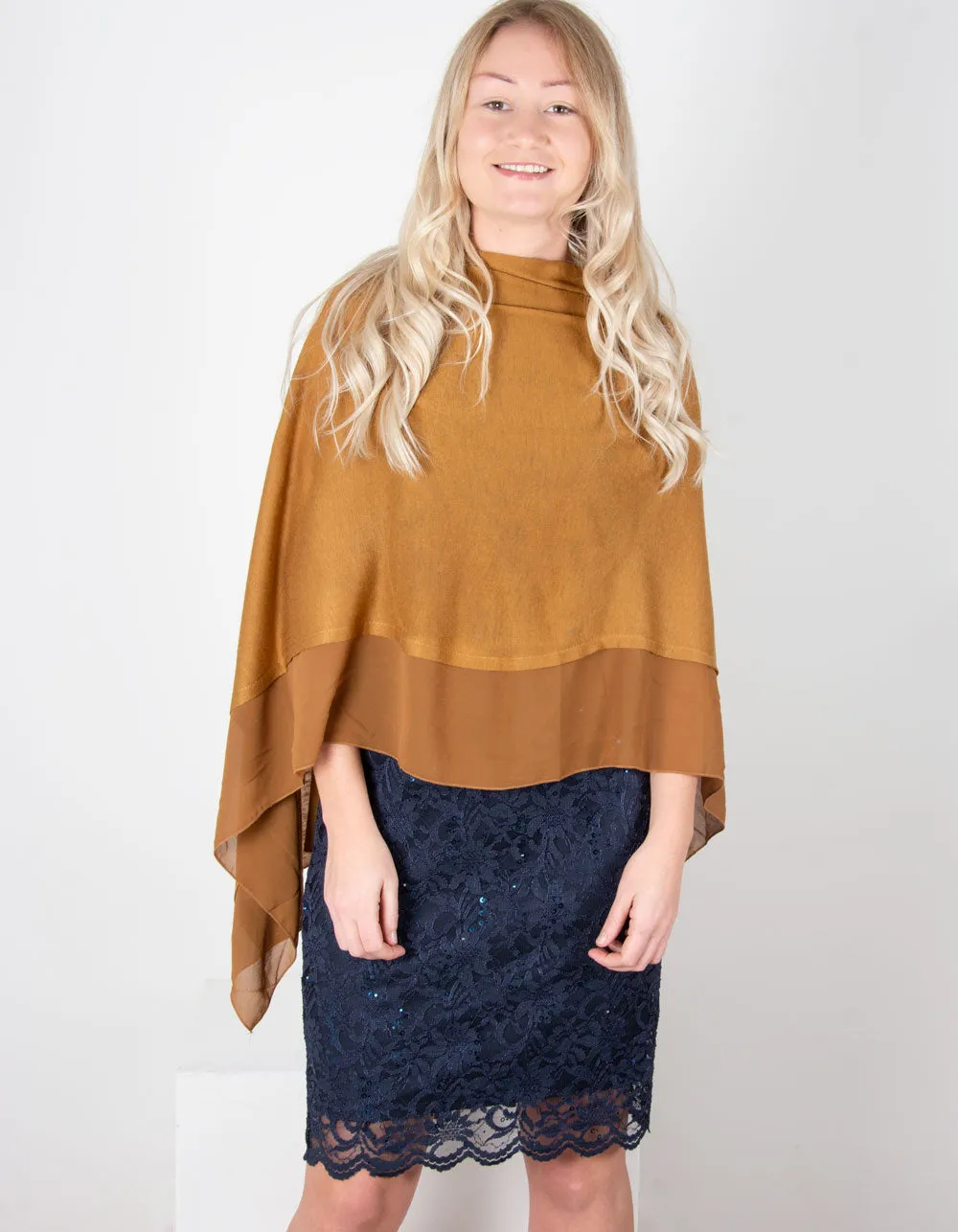 Poncho | Camel