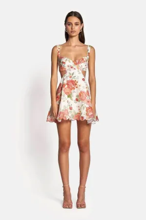 Posy Cut Out Mini Dress