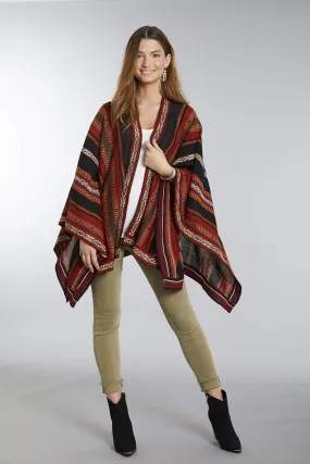 Potosi Lightweight Alpaca Poncho - Women's Ruana Wrap