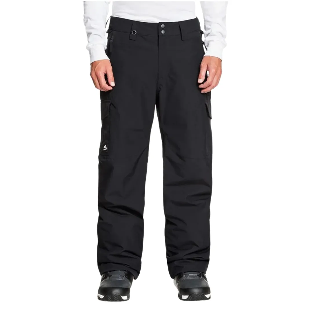 QUIKSILVER PORTER PANT - TRUE BLACK