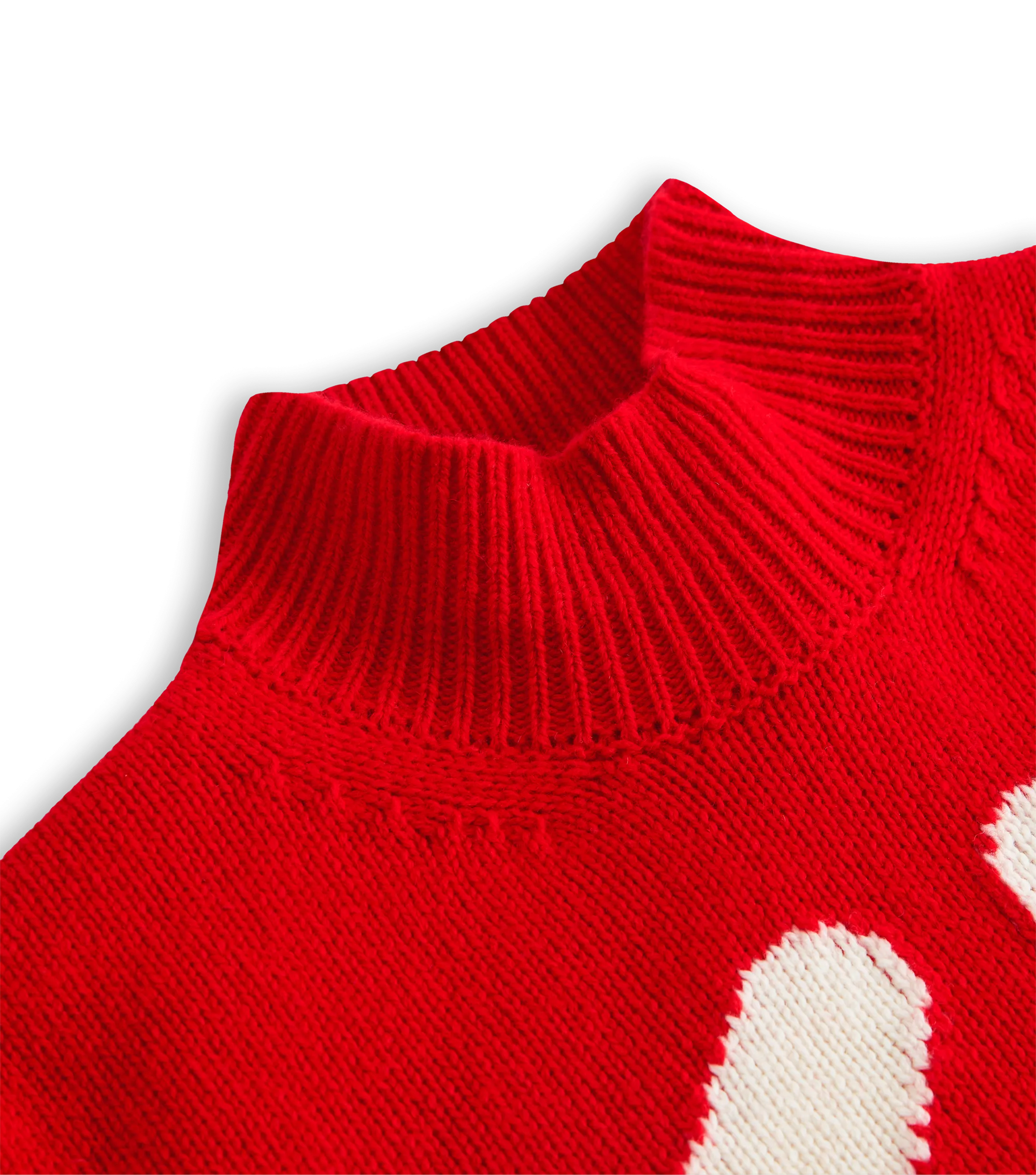 QUILO TURTLE NECK PULLOVER</p>Crimson Red