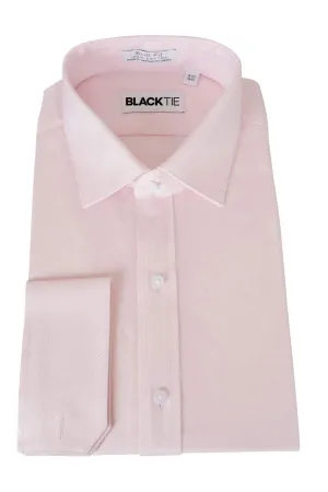 "Jamison" Pink Twill Spread Collar Dress Shirt