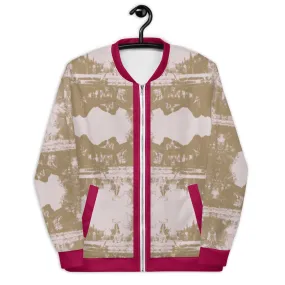 "Print" Bomber Jacket