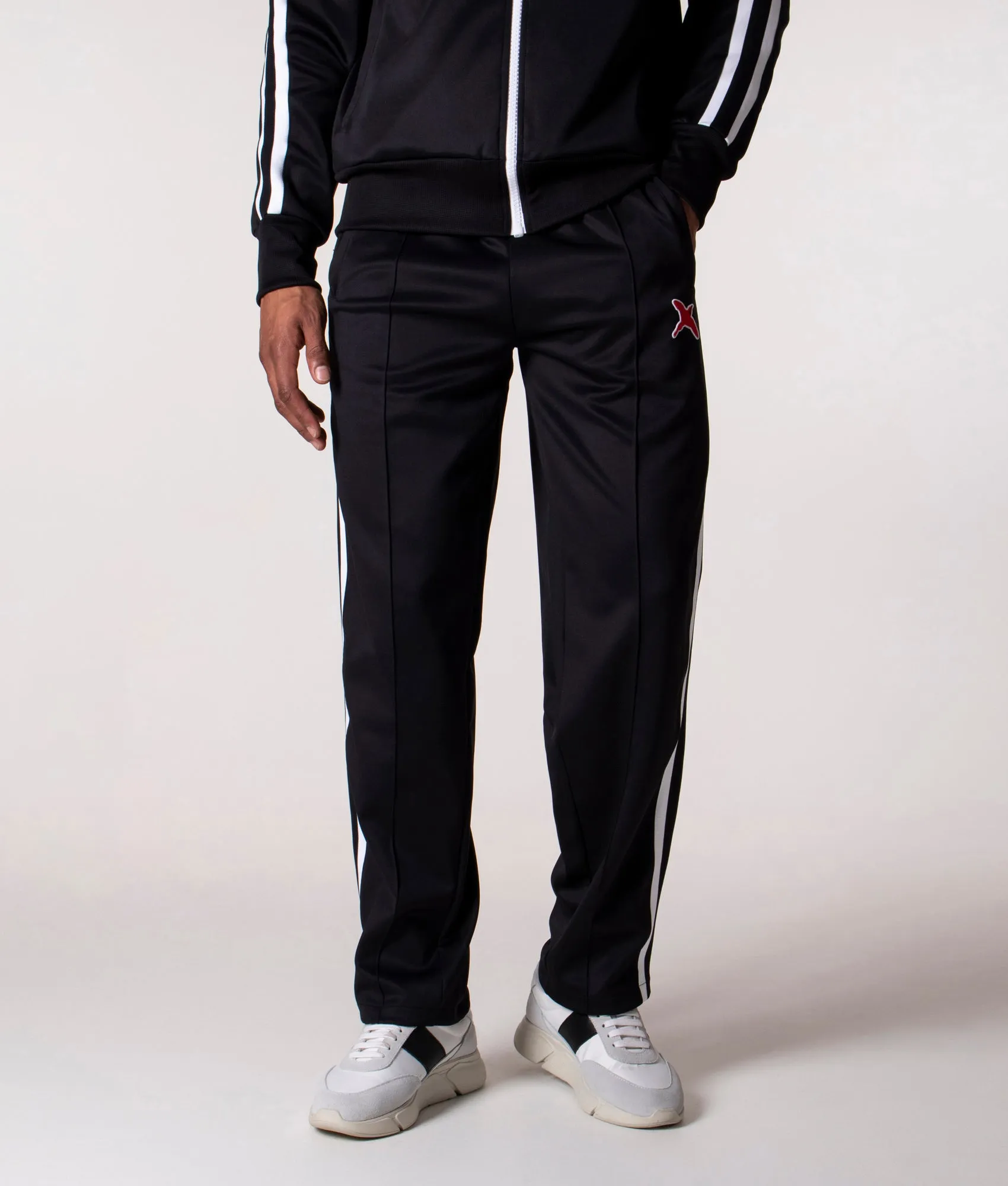 Relaxed Fit Rouge Bee Bird Track Pants