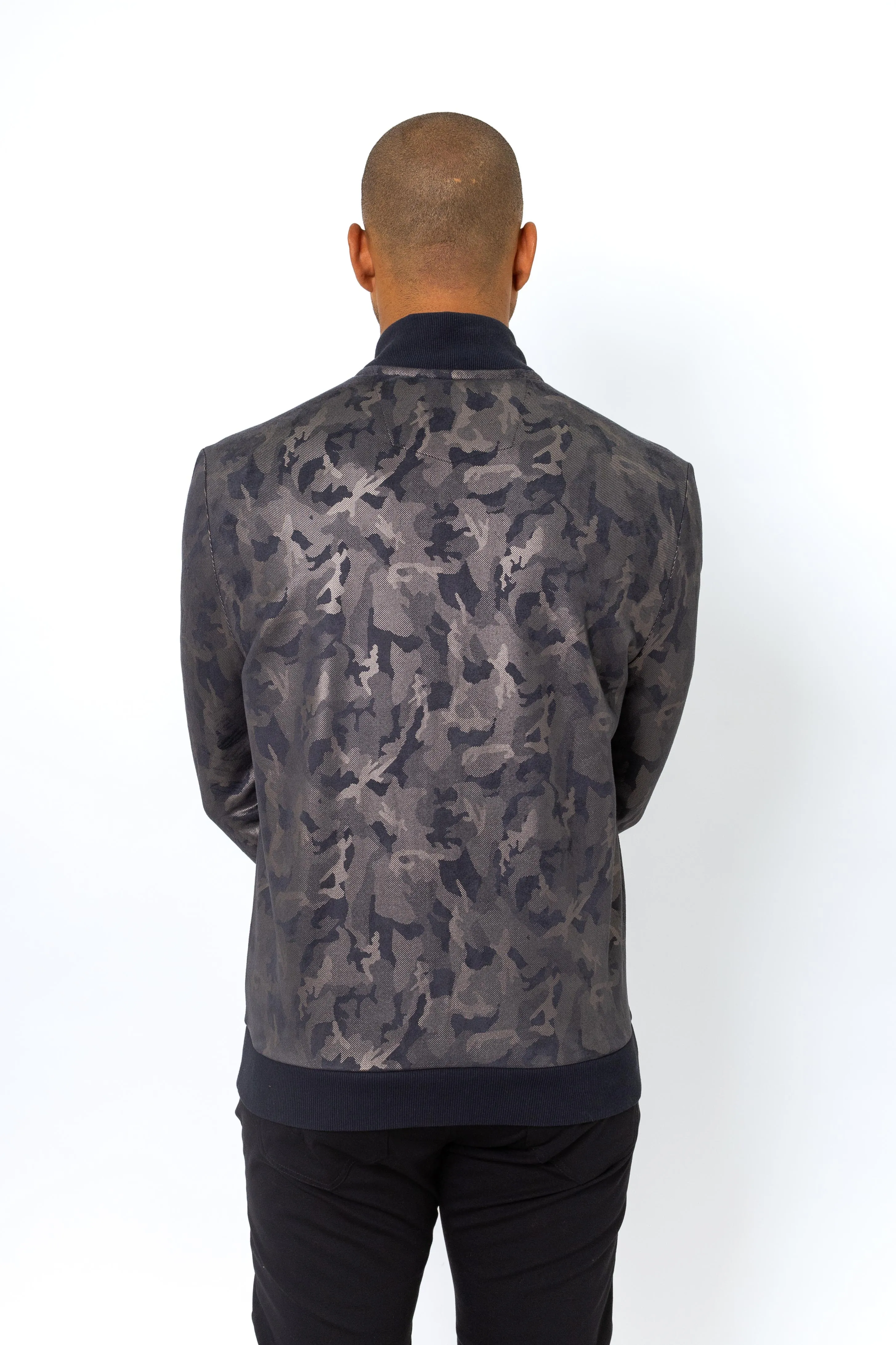 ROBERTO Camo Luxe Track Jacket