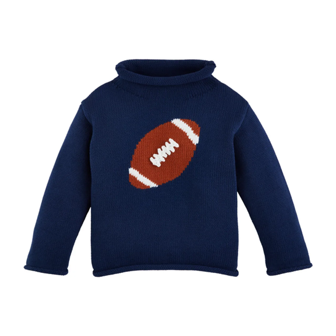 Rollneck Sweater - Football