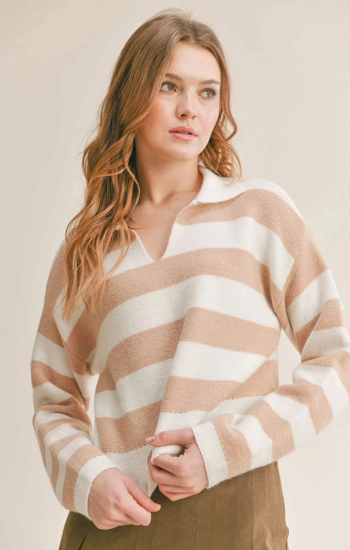 Sadie & Sage Lorelei Striped Sweater